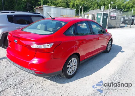 2012 Ford Focus Se z USA, uszkodzony, nr VIN 1FAHP3F27CL107368